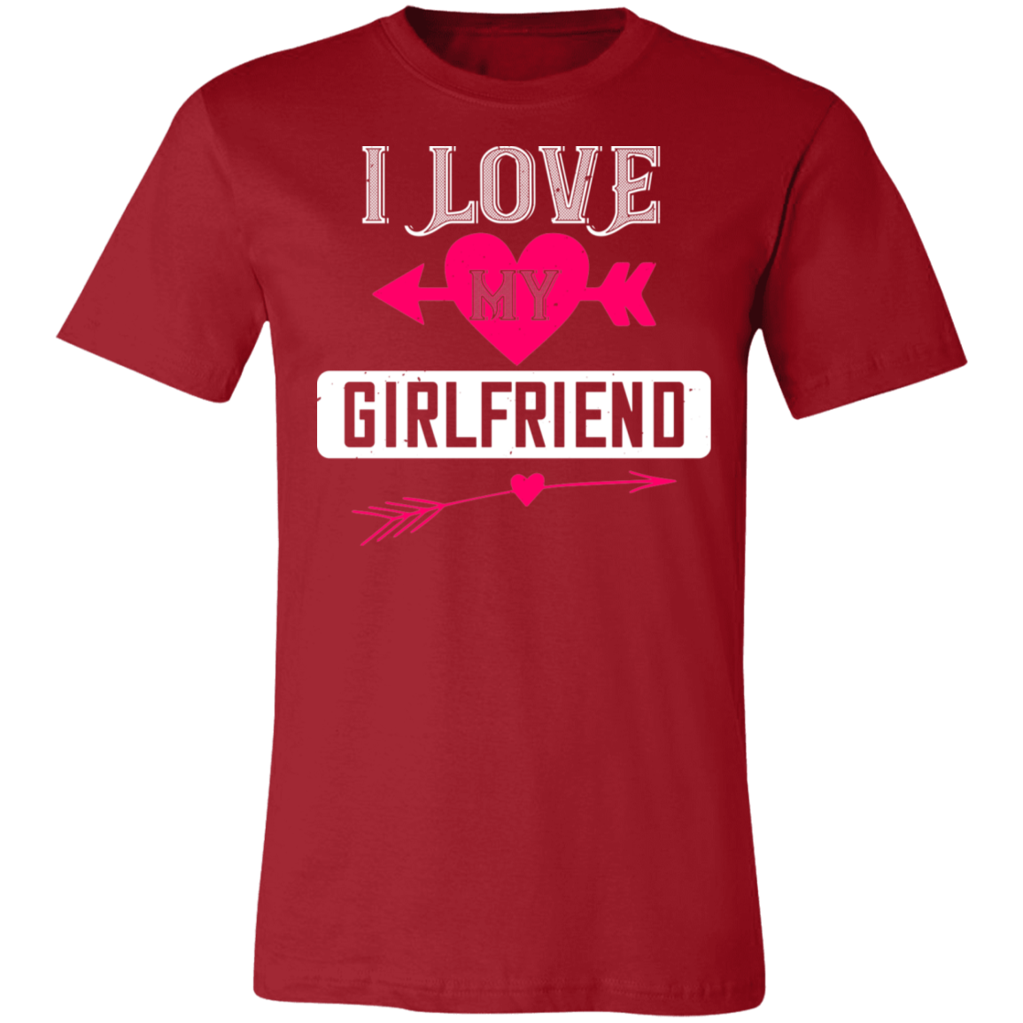 Valentine Design Unisex Jersey Short-Sleeve T-Shirt