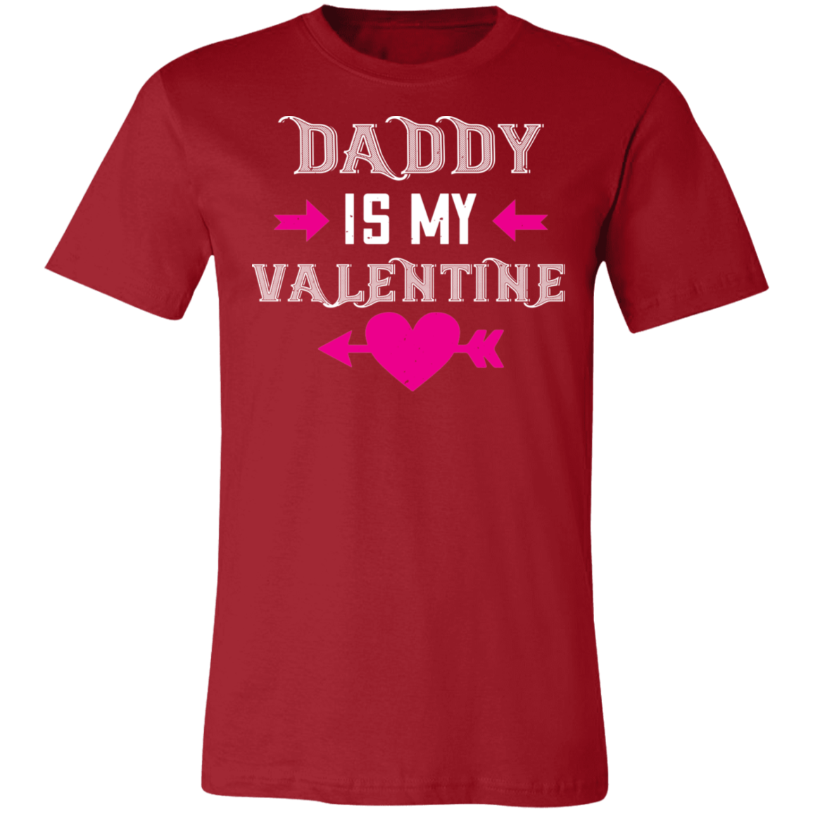 Valentine Design Unisex Jersey Short-Sleeve T-Shirt