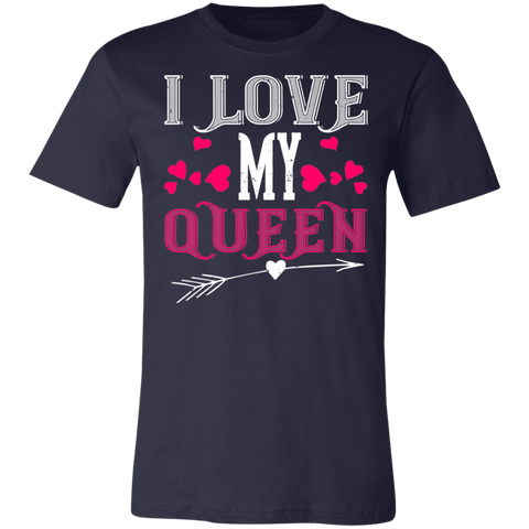 Image of Valentine Design Unisex Jersey Short-Sleeve T-Shirt