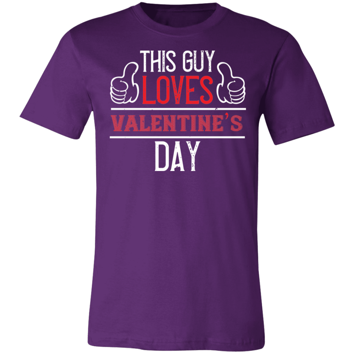 Valentine Design Unisex Jersey Short-Sleeve T-Shirt