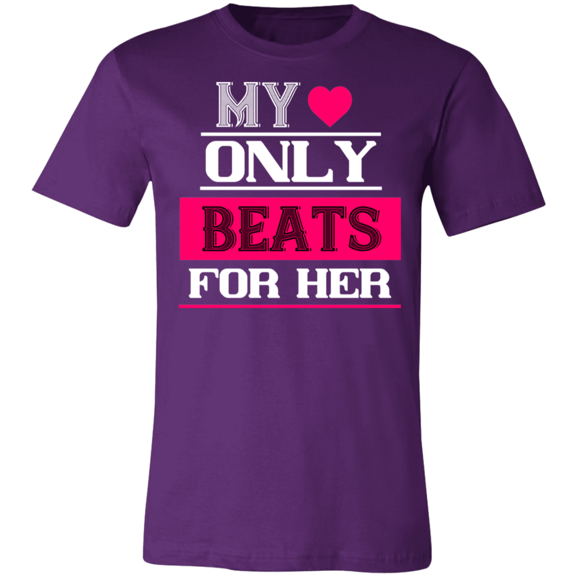 Valentine Design Unisex Jersey Short-Sleeve T-Shirt