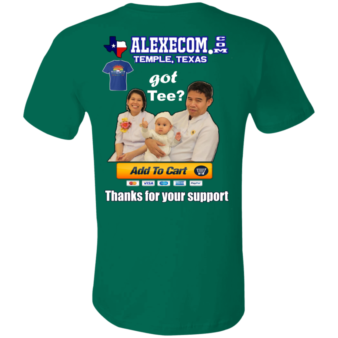 Company Ad Design Unisex Jersey Short-Sleeve T-Shirt