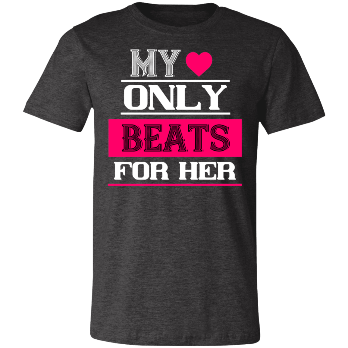 Valentine Design Unisex Jersey Short-Sleeve T-Shirt