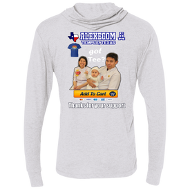 Alexecom Ad Unisex Triblend LS Hooded T-Shirt