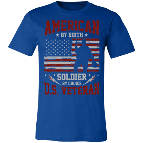 Image of Veteran Design Premium  Unisex Jersey Short-Sleeve T-Shirt