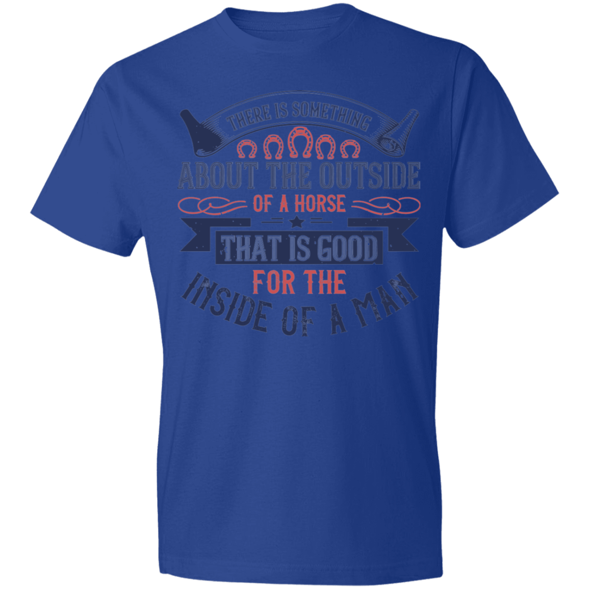 Horse Design Lightweight T-Shirt 4.5 oz