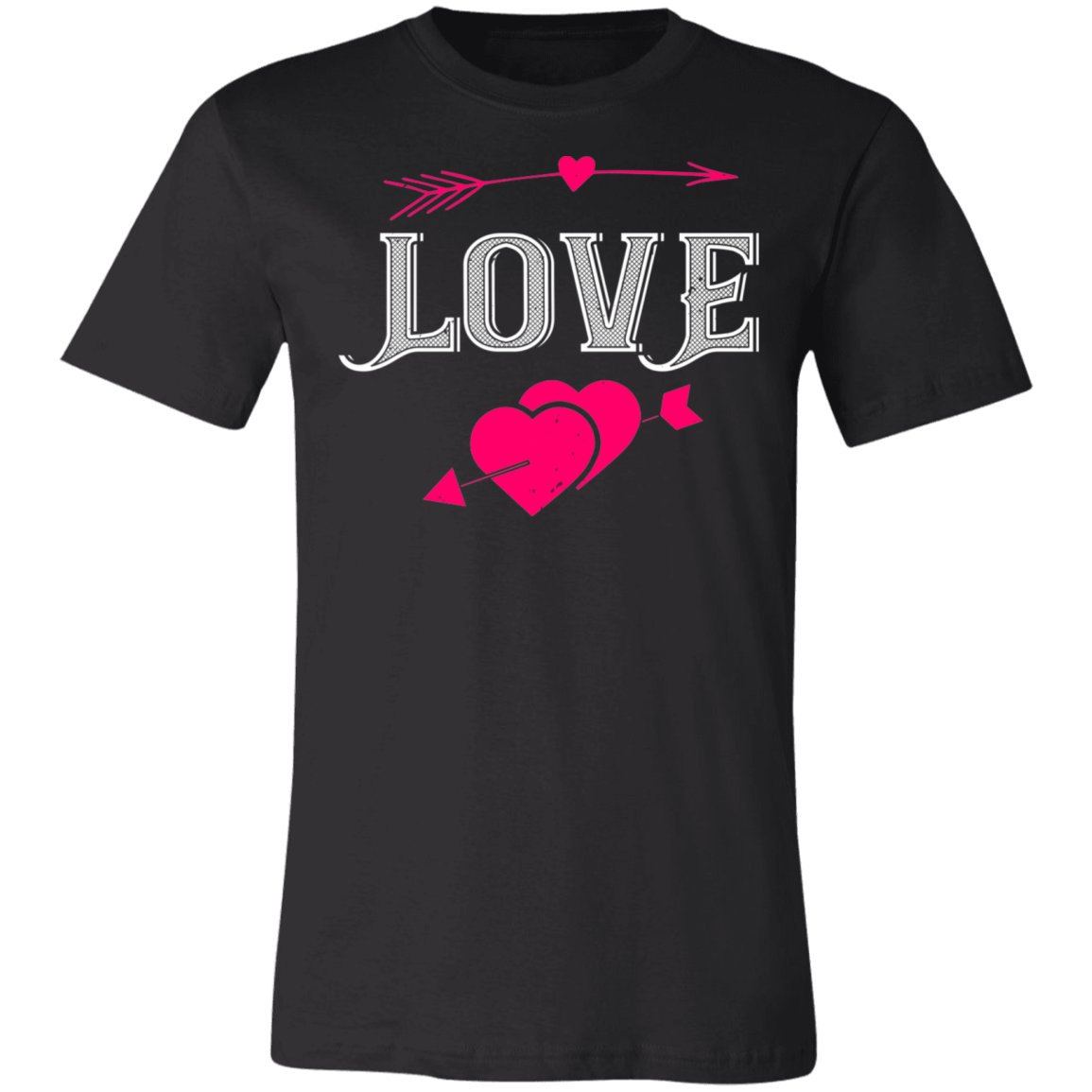 Valentine Design Unisex Jersey Short-Sleeve T-Shirt