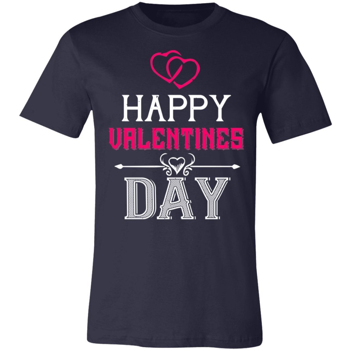 Valentine Design Unisex Jersey Short-Sleeve T-Shirt