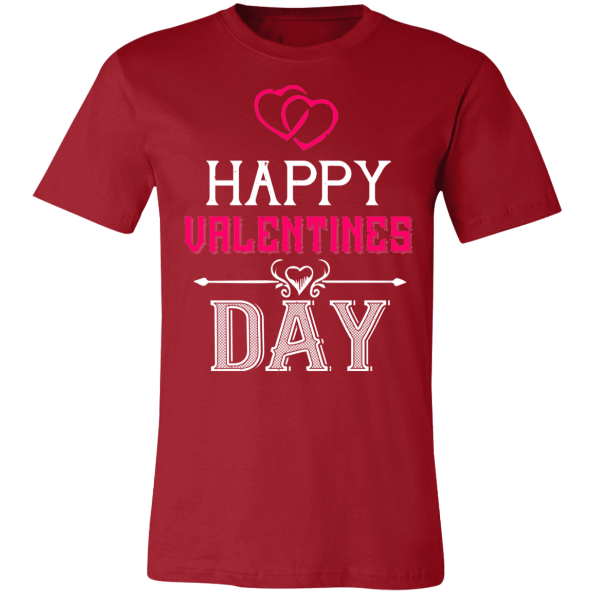 Valentine Design Unisex Jersey Short-Sleeve T-Shirt