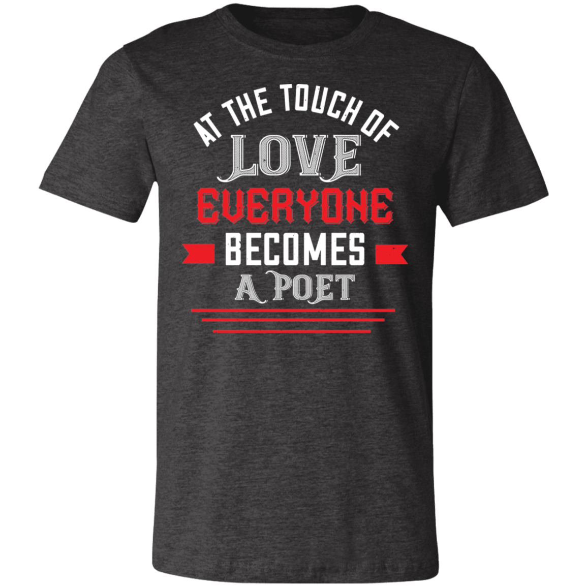 Valentine Design Unisex Jersey Short-Sleeve T-Shirt
