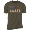 USA - Love It Or Leave It  Premium Short Sleeve T-Shirt