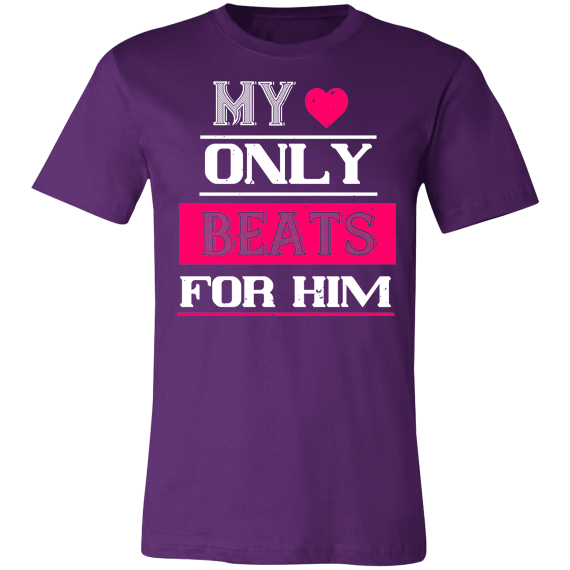 Valentine Design Unisex Jersey Short-Sleeve T-Shirt