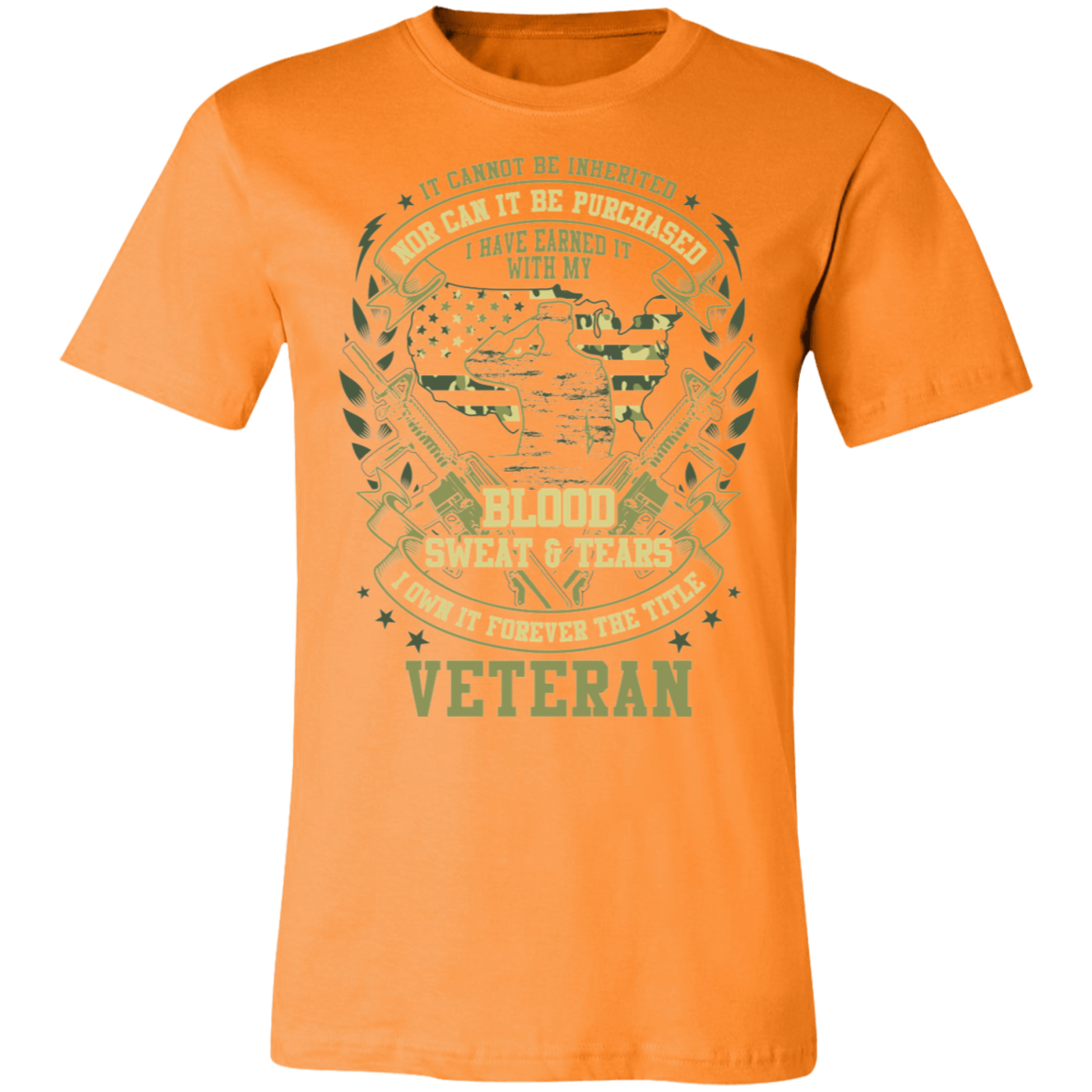 Veteran Design Premium  Unisex Jersey Short-Sleeve T-Shirt