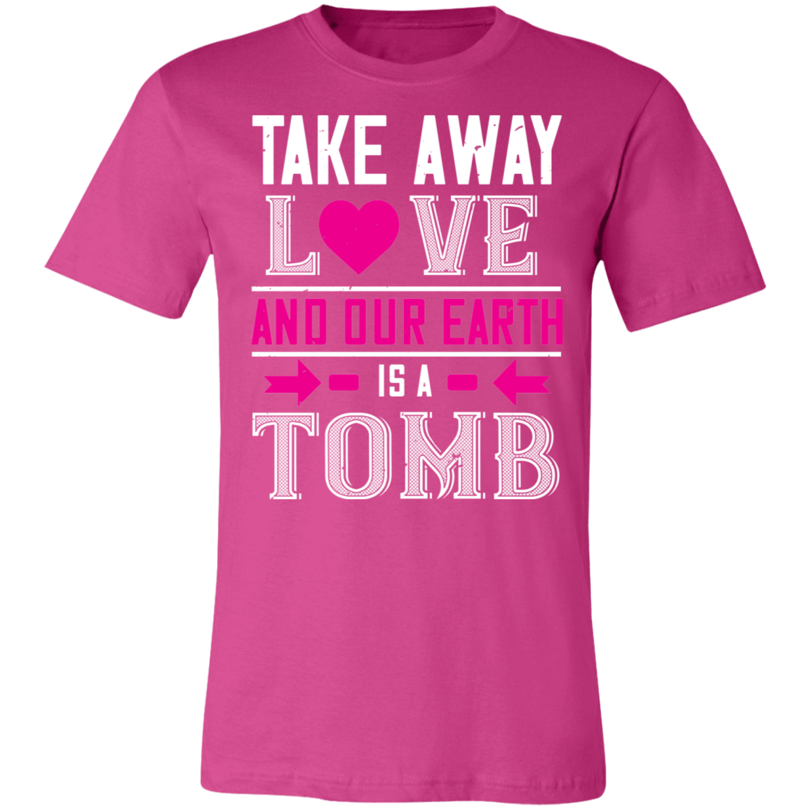 Valentine Design Unisex Jersey Short-Sleeve T-Shirt