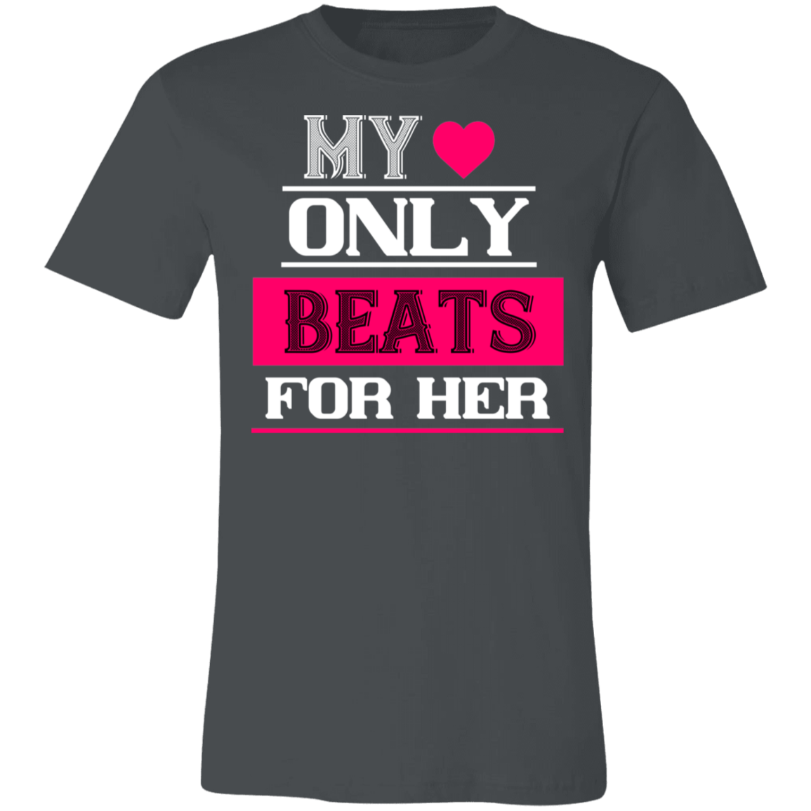 Valentine Design Unisex Jersey Short-Sleeve T-Shirt
