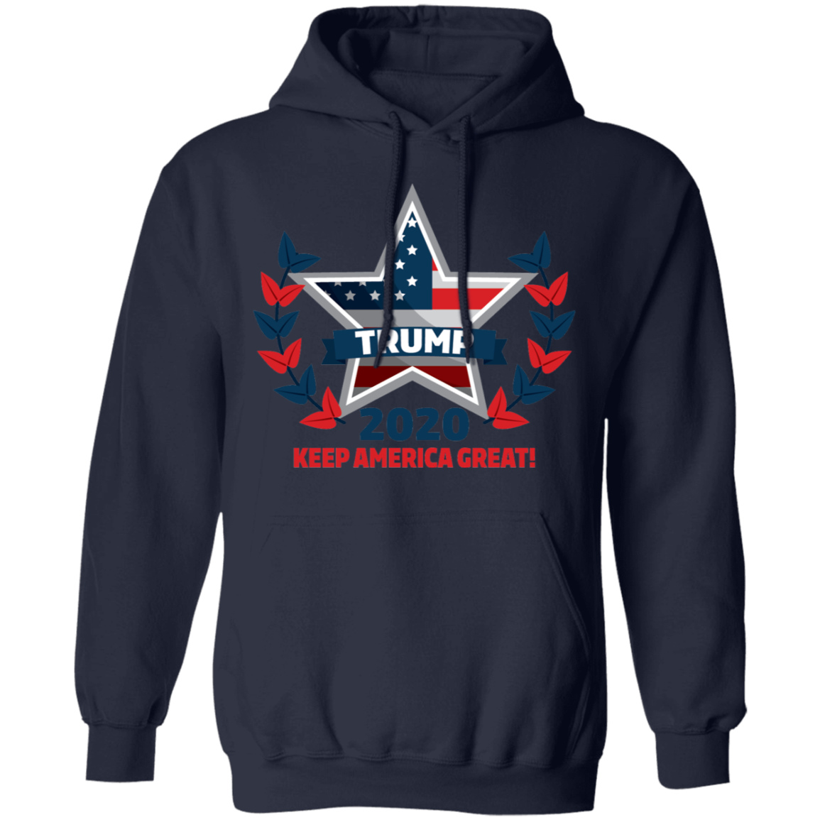 Trump 2020 Design Pullover Hoodie