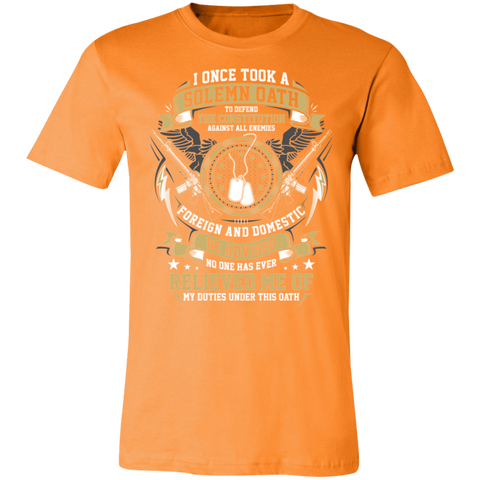 Image of Veteran Design Premium  Unisex Jersey Short-Sleeve T-Shirt
