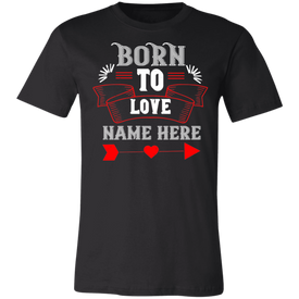 Valentine Design Unisex Jersey Short-Sleeve T-Shirt