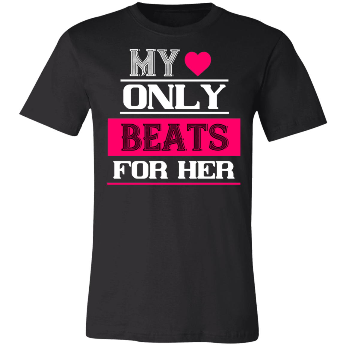 Valentine Design Unisex Jersey Short-Sleeve T-Shirt
