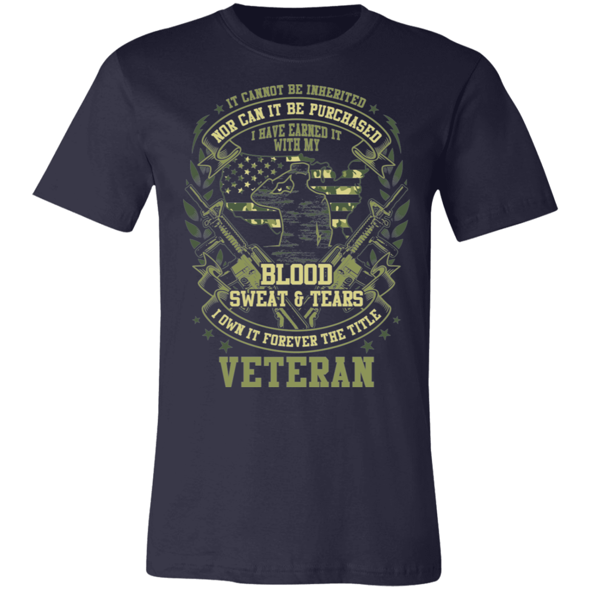 Veteran Design Premium  Unisex Jersey Short-Sleeve T-Shirt