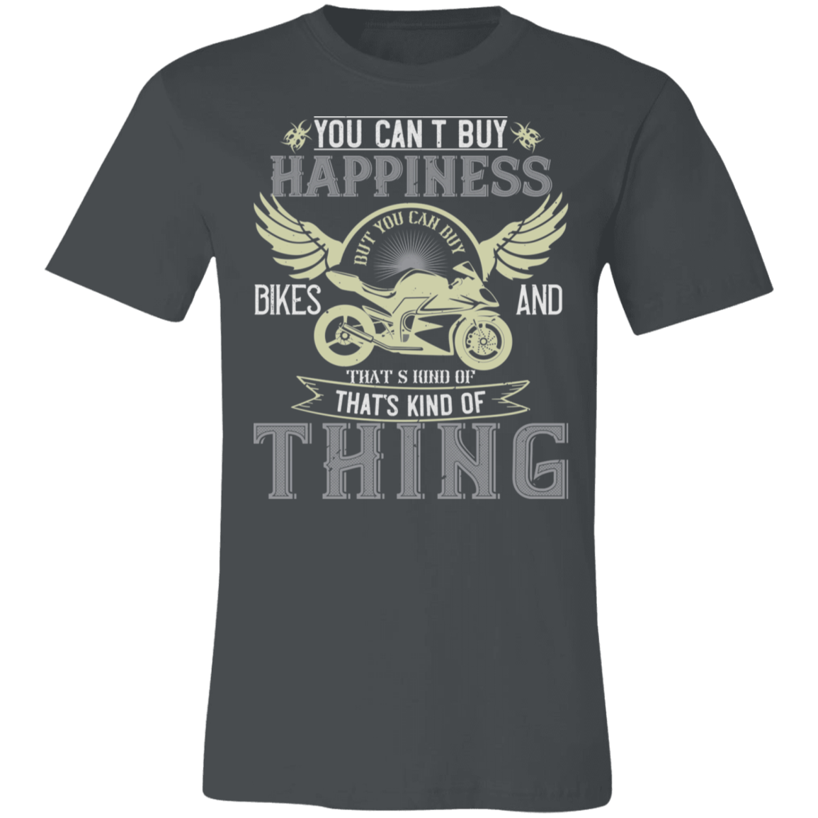 Motorcycle Designs Premium Unisex Jersey Short-Sleeve T-Shirt