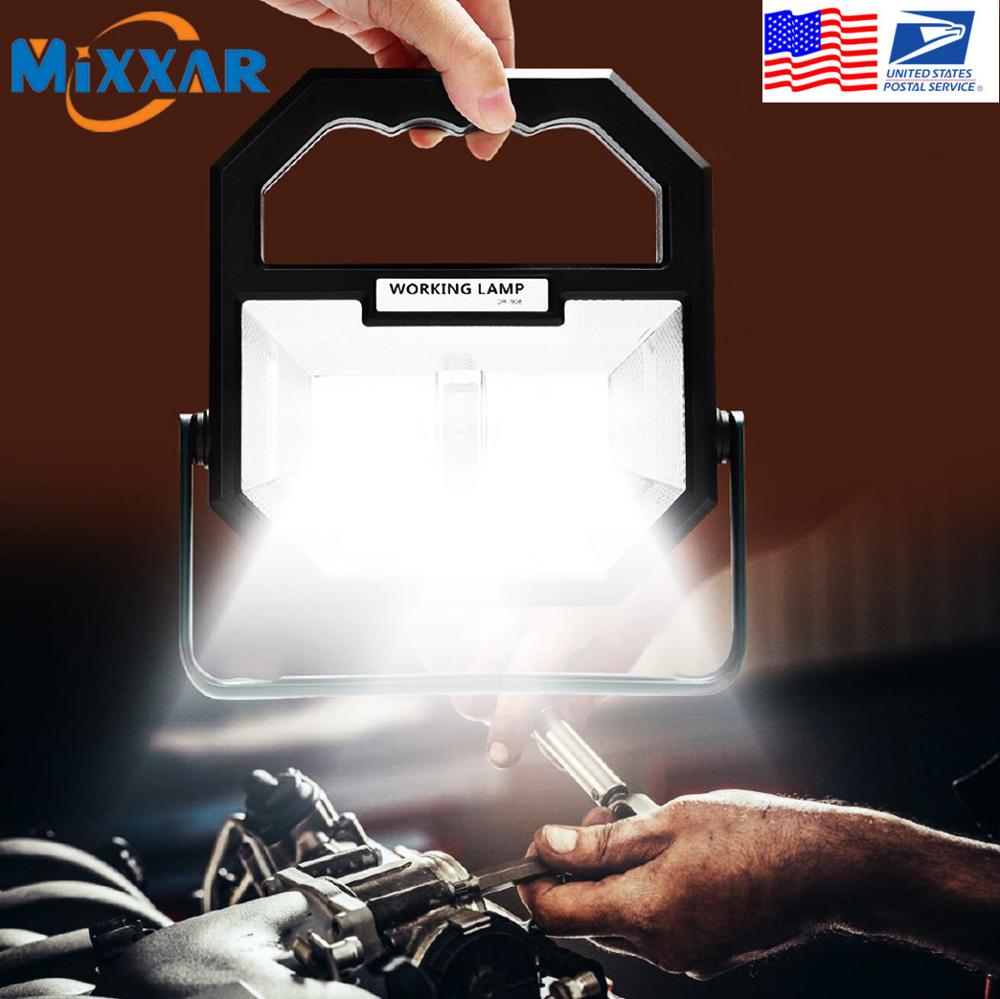 EZK20 COB LED Work Light Rechargeable Portable Waterproof Flood Lights for Camping Hiking Emergency Car Repairing