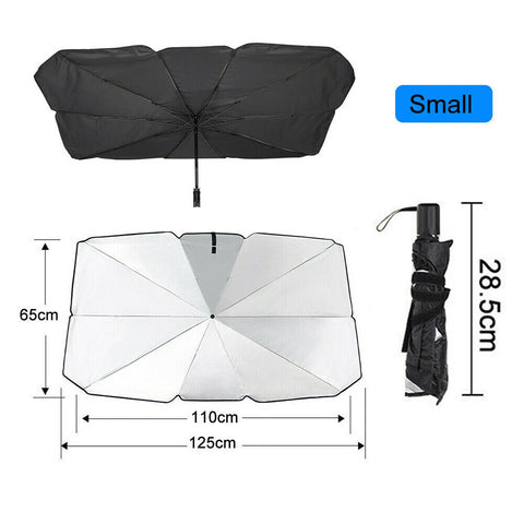 Image of Car Sun Shade Protector Parasol Auto Front Window Sunshade Covers Car Sun Protector Interior Windshield Protection Accessories