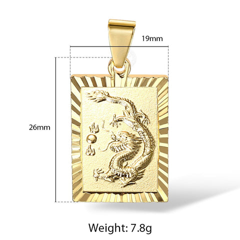 Image of 2020 New Gold Color Pendant Necklace for Women Men  Jesus Cross Queen Elizabeth Portrait Charm Fashion Jewelry Accessories GPM01