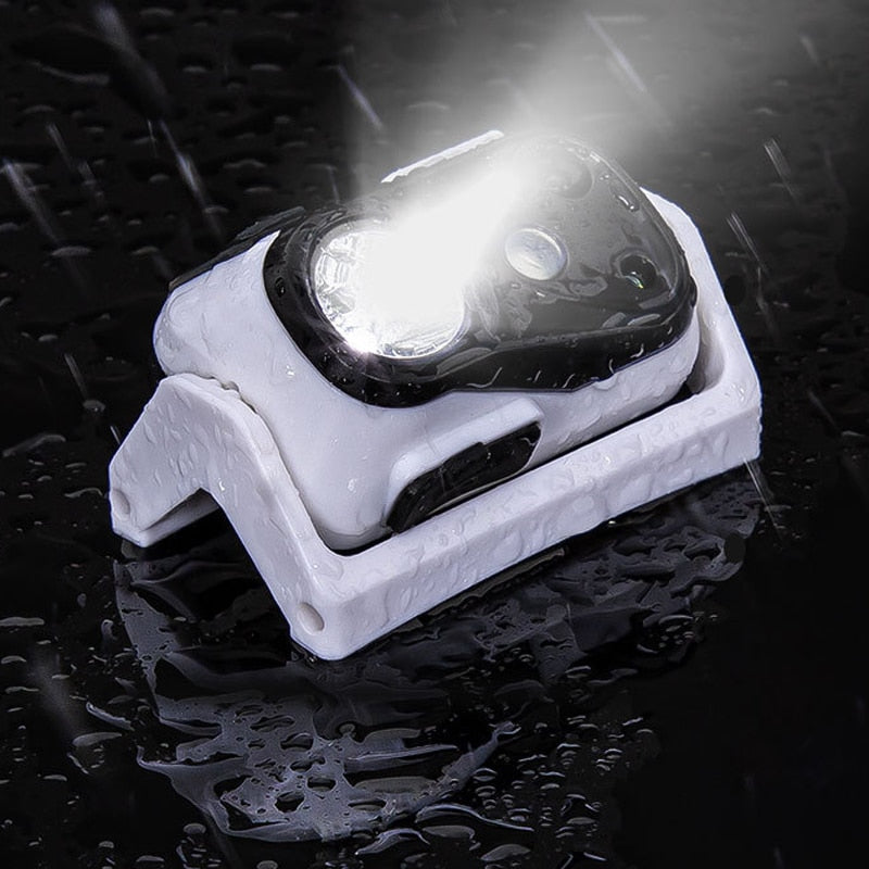 ZK20 Portable Lightweight USB Rechargeable LED Headlamp  Sensing headlamps with Adjustable Head Rope for Running