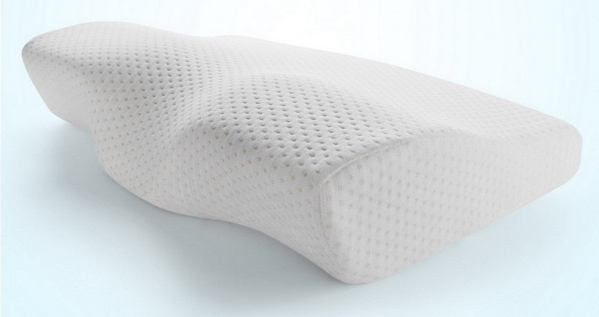 Memory Foam Pillow For  Better Sleep  (White 60 x 34 x 11 cm)