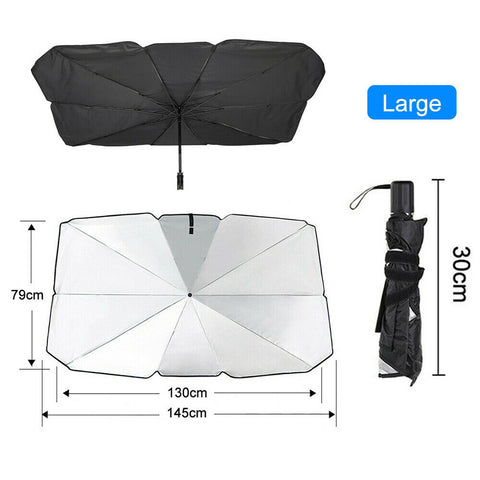 Image of Car Sun Shade Protector Parasol Auto Front Window Sunshade Covers Car Sun Protector Interior Windshield Protection Accessories