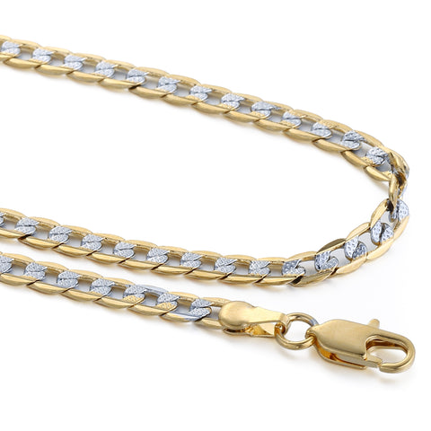 Image of Trendsmax Gold Chain Necklace Men Women Cuban Link Chain Male Necklace Fashion Men's Jewelry Wholesale Gifts 4mm GN64
