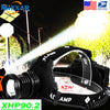 EZK20 New Super Bright LED Headlamp Rechargeable Headlight High Power Fishing Head Lamp Brightest Torch