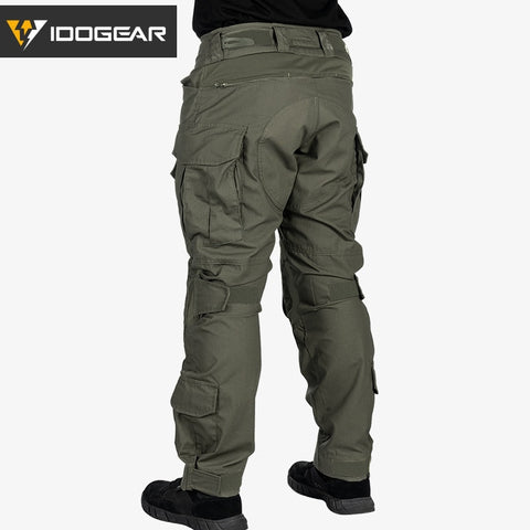 Image of IDOGEAR Tactical G3 Pants Airsoft Combat Trousers Military Army  Tactical  Bdu Camouflage Pants Winter Sports 3205