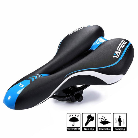 Image of Professional Mountain Bike Seat Cushion Waterproof Shock Riding Seat