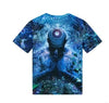 Blue prayer 3D short short sleeves T shirt men's t shirt - Alexecom.com