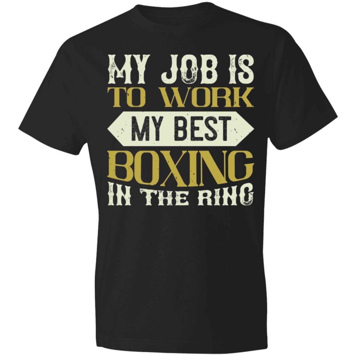 boxing Design Lightweight T-Shirt 4.5 oz - Alexecom.com