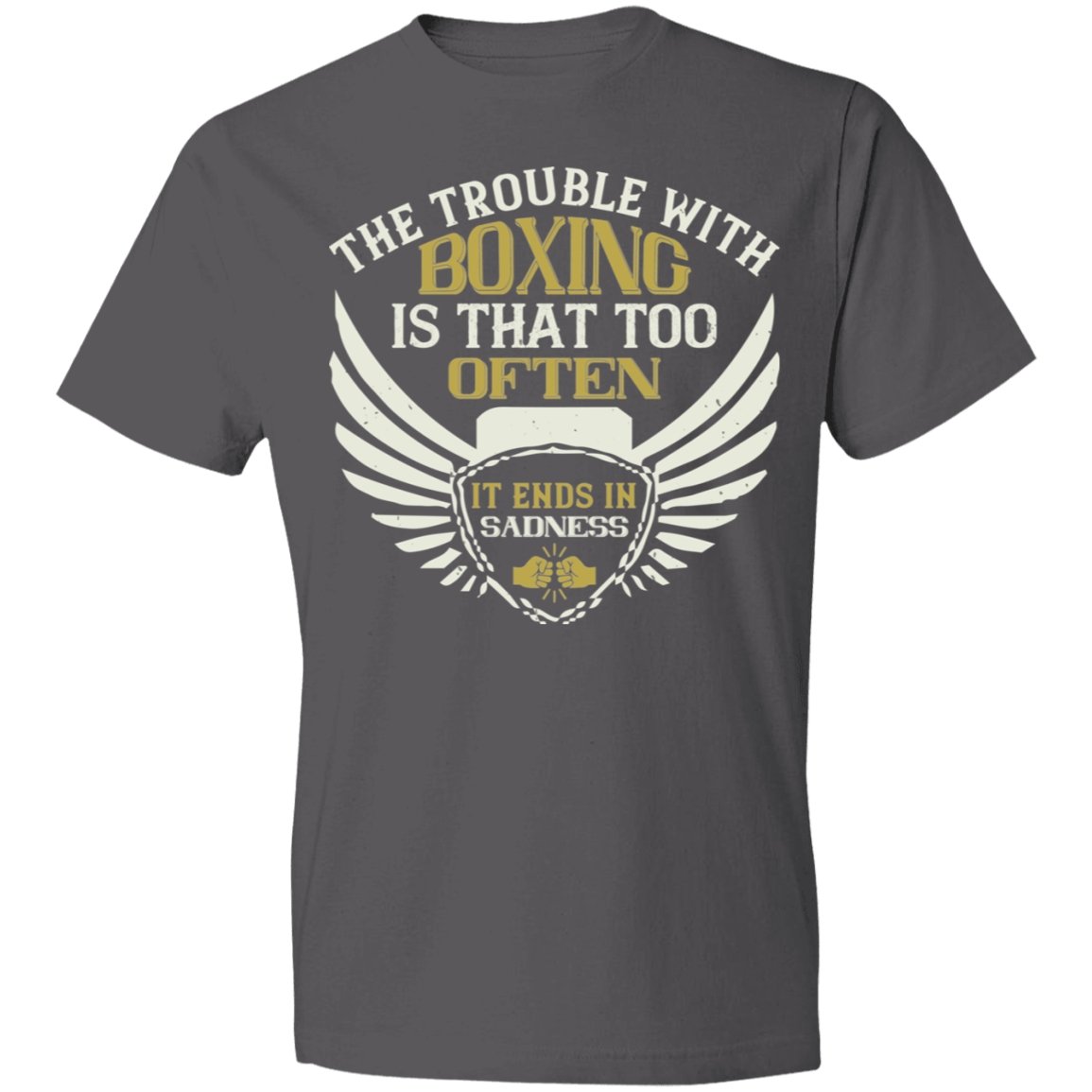 boxing Design Lightweight T-Shirt 4.5 oz - Alexecom.com