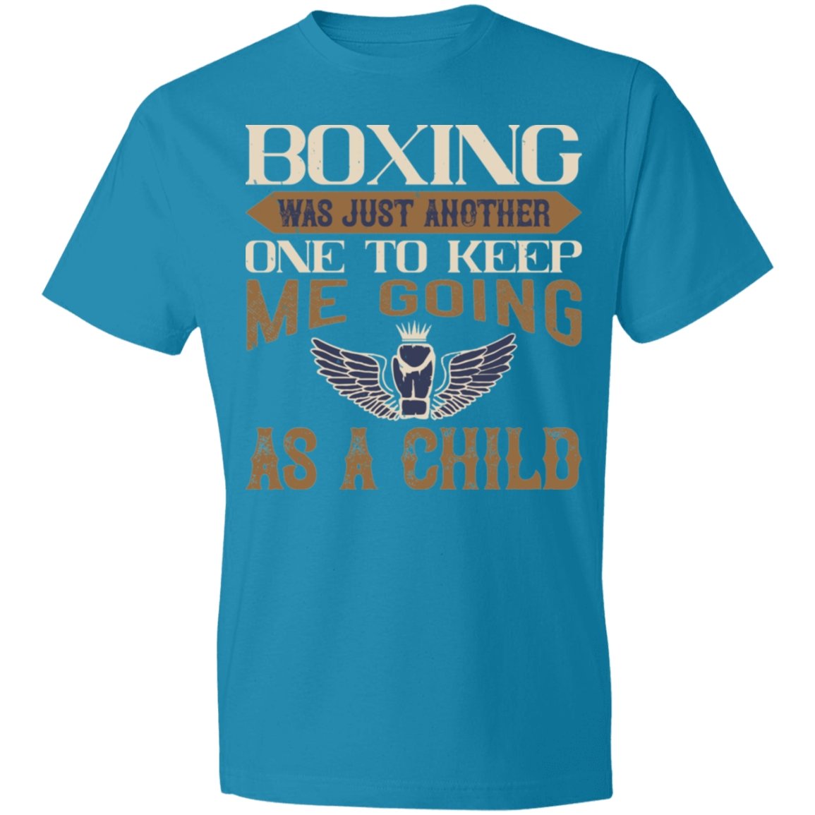 boxing Design Lightweight T-Shirt 4.5 oz - Alexecom.com
