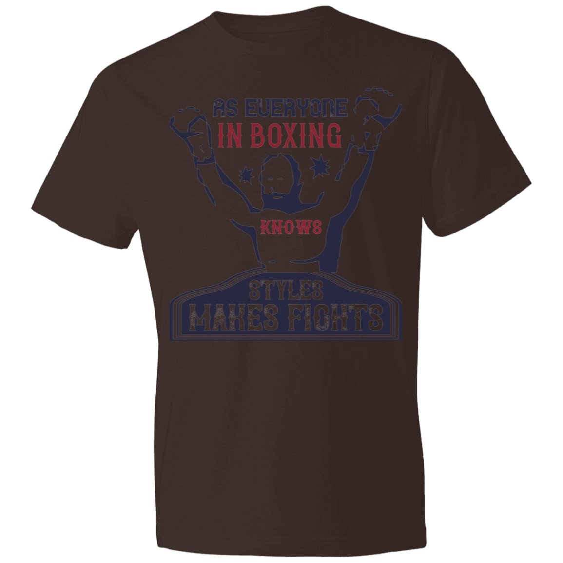 boxing Design Lightweight T-Shirt 4.5 oz - Alexecom.com