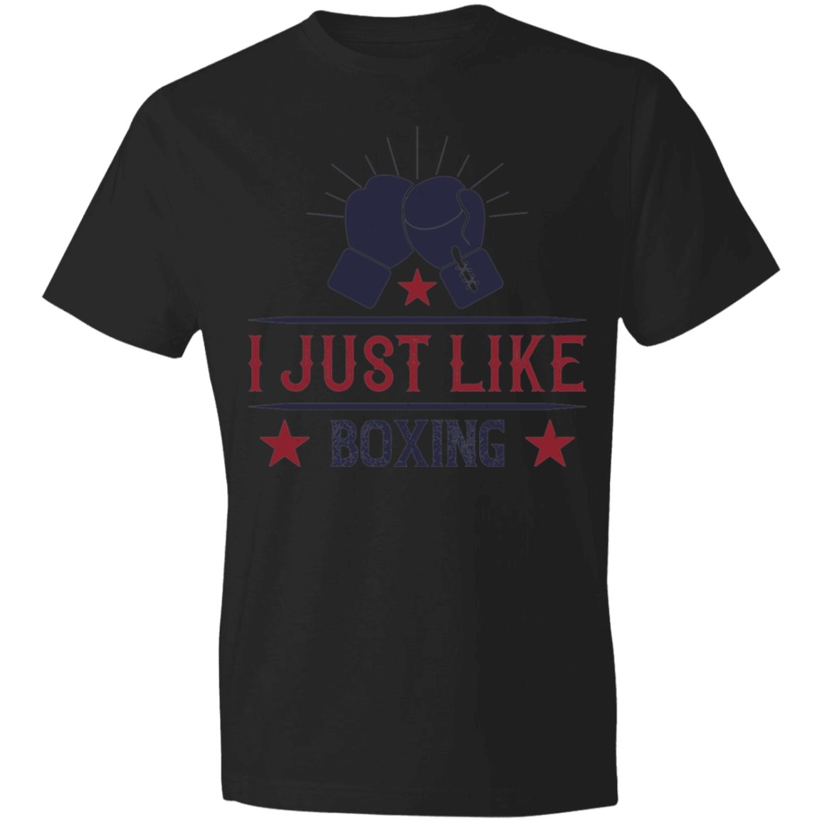 boxing Design Lightweight T-Shirt 4.5 oz - Alexecom.com