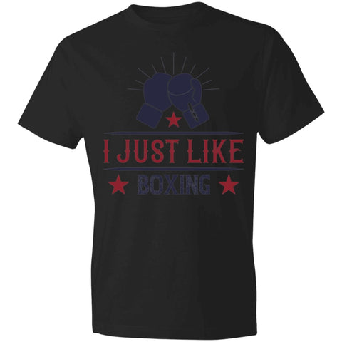 Image of boxing Design Lightweight T-Shirt 4.5 oz - Alexecom.com