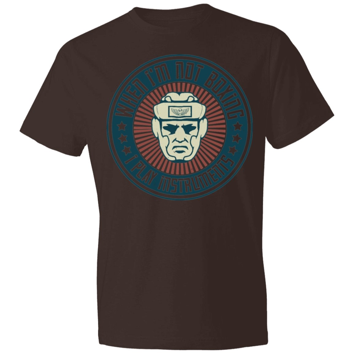 boxing Design Lightweight T-Shirt 4.5 oz - Alexecom.com