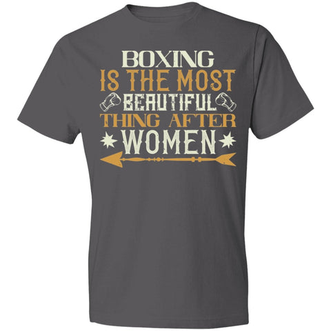 Image of boxing Design Lightweight T-Shirt 4.5 oz - Alexecom.com