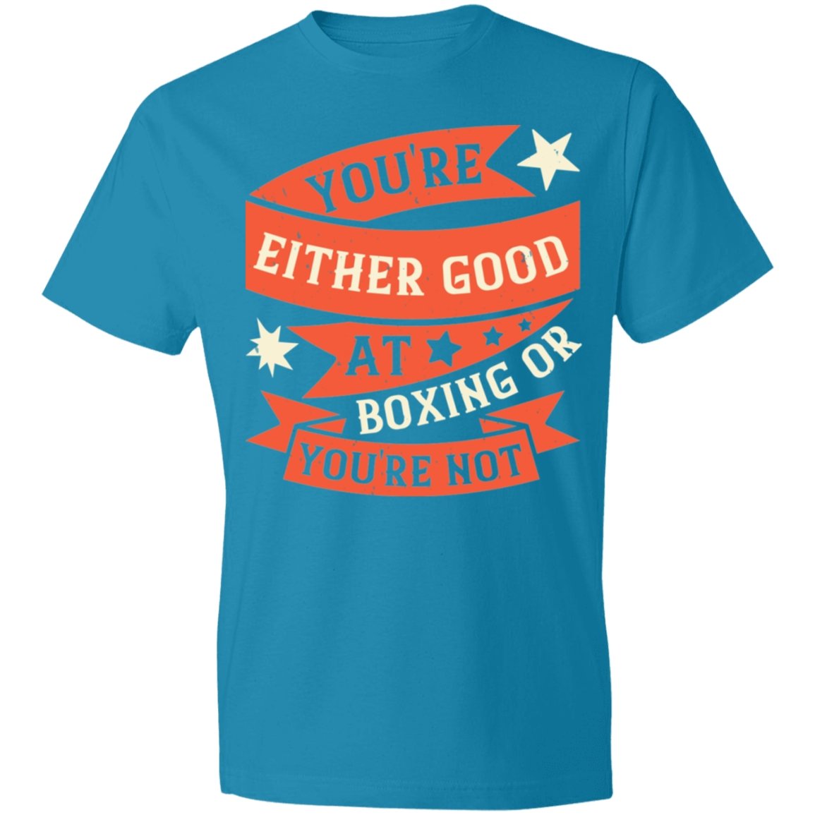 boxing Design Lightweight T-Shirt 4.5 oz - Alexecom.com