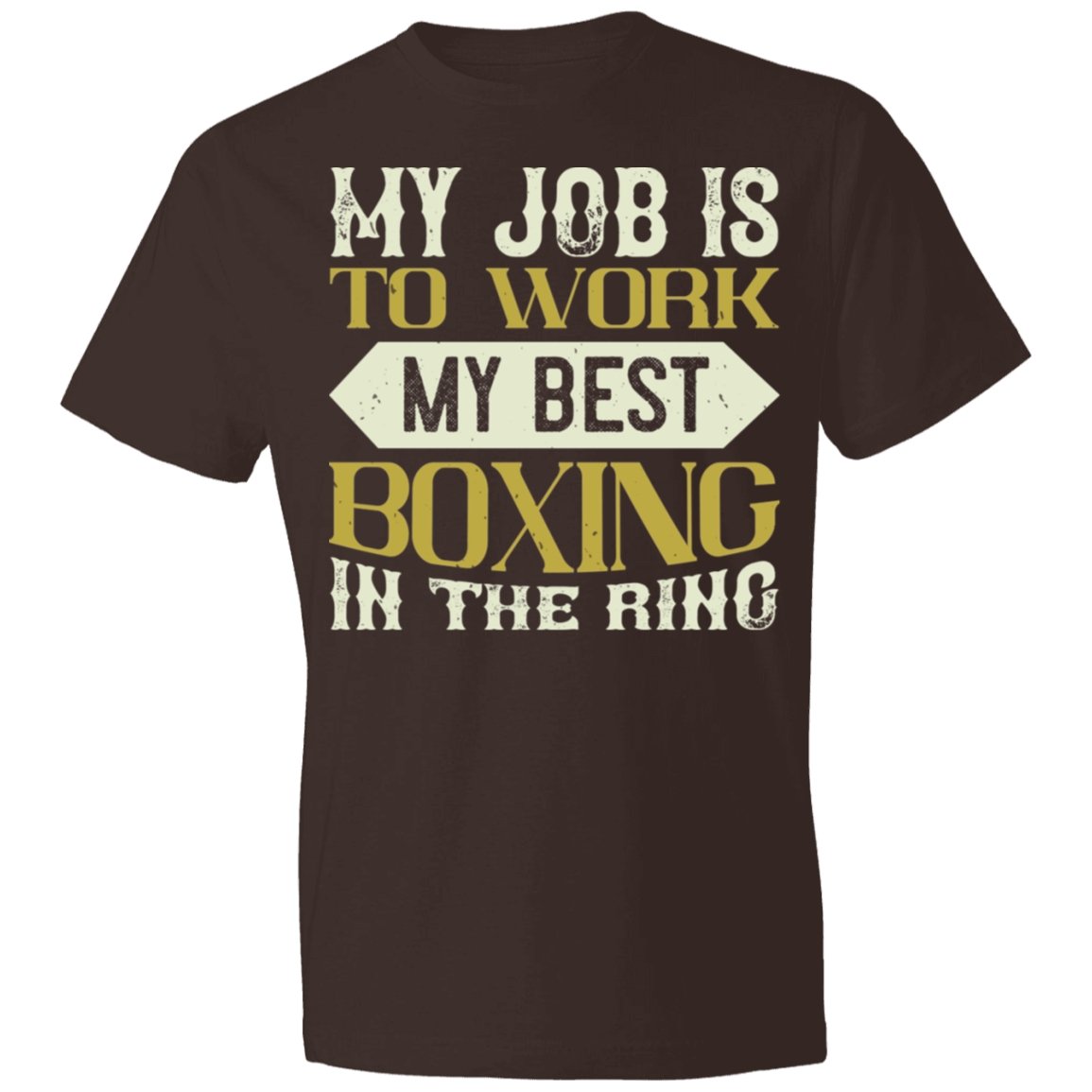 boxing Design Lightweight T-Shirt 4.5 oz - Alexecom.com