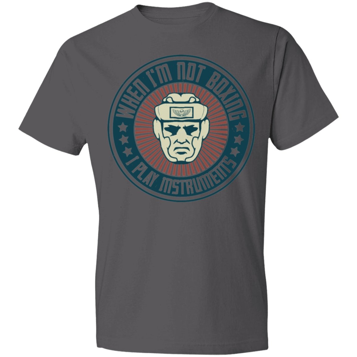 boxing Design Lightweight T-Shirt 4.5 oz - Alexecom.com