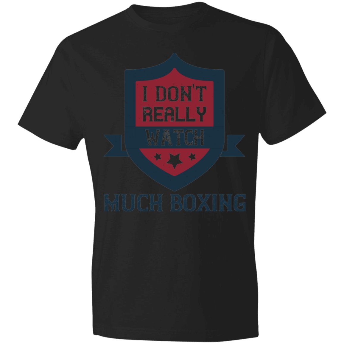 boxing Design Lightweight T-Shirt 4.5 oz - Alexecom.com
