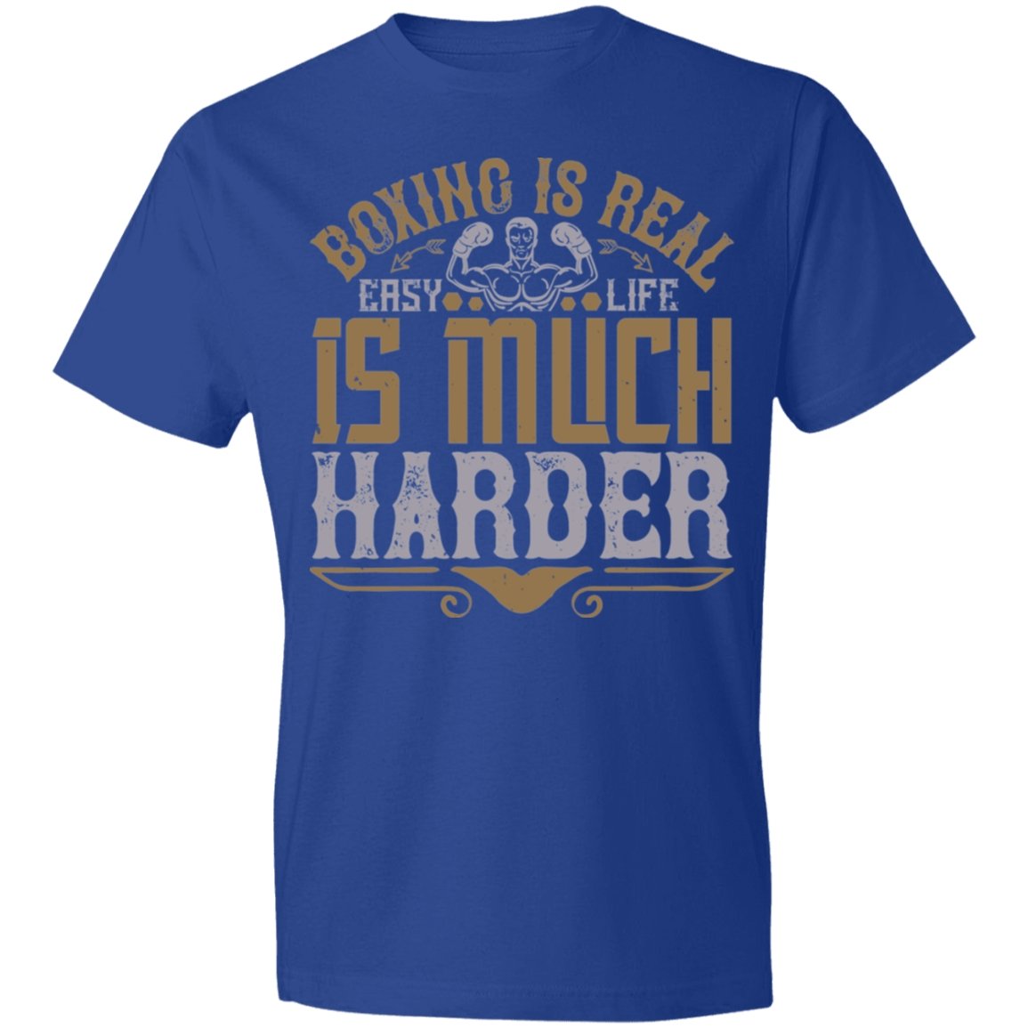 boxing Design Lightweight T-Shirt 4.5 oz - Alexecom.com