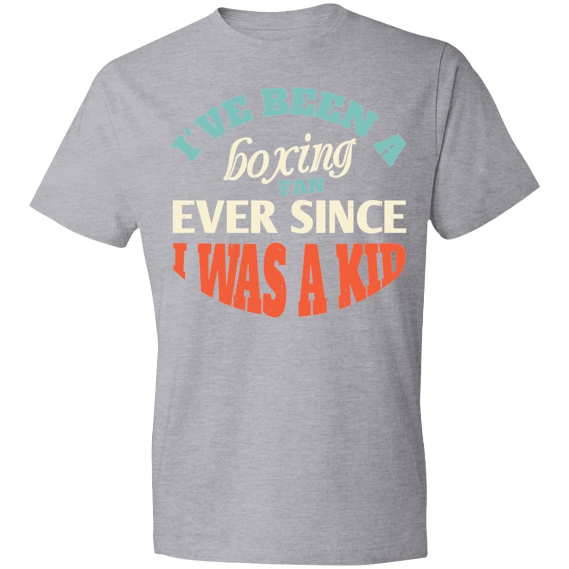 boxing Design Lightweight T-Shirt 4.5 oz - Alexecom.com